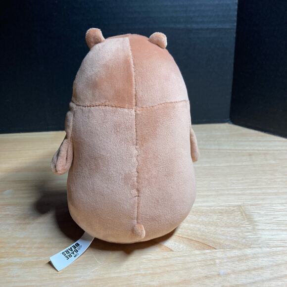 We Bare Bears Brown 7 inch Plush Bear by Toy Factory 2022.  Pre-Owned0 - Picture 3 of 7